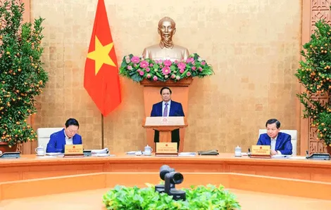 Thủ tướng Phạm Minh Chính chủ trì Phiên họp Chính phủ chuyên đề về xây dựng pháp luật tháng 2