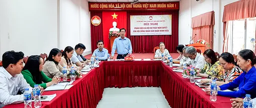 Đại hội đại biểu Mặt trận quận Ninh Kiều nhiệm kỳ 2024-2029