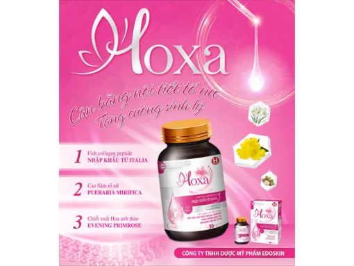 Viên uống nội tiết tố Hoxa - Giải pháp tối ưu cho sức khỏe nội tiết và tăng cường sinh lý phụ nữ