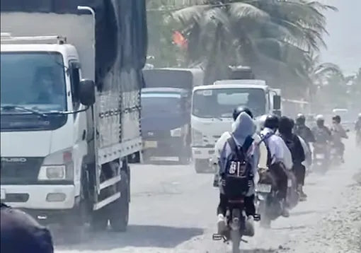 Cần đẩy nhanh tiến độ thi công tuyến đường Thái Thị Hạnh