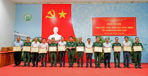 Tổng kết Tết Quân Dân năm 2024 ở huyện Phong Điền