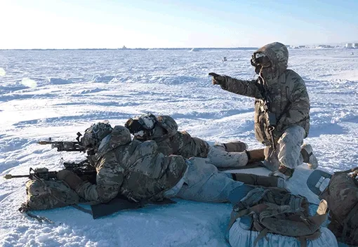 Mỹ huấn luyện binh sĩ chiến đấu trong thời tiết lạnh