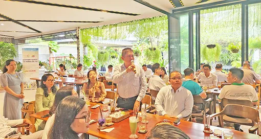 Gần 100 doanh nghiệp tham gia “Cà phê doanh nhân” kỳ đầu tiên năm 2024