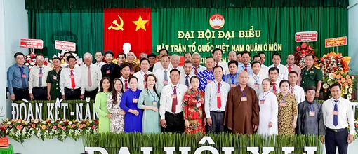 Đại hội đại biểu MTTQVN quận Ô Môn nhiệm kỳ 2024-2029