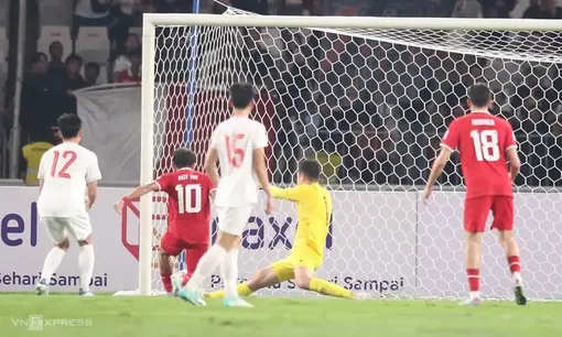 Tuyển Việt Nam thua Indonesia 0-1 trong trận lượt đi vòng loại World Cup 2026