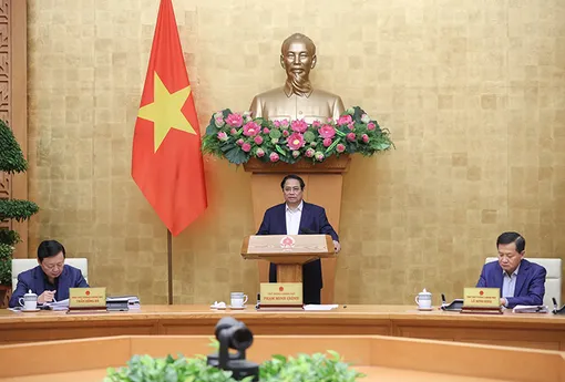 Thủ tướng Phạm Minh Chính chủ trì Phiên họp Chính phủ chuyên đề xây dựng pháp luật tháng 3-2024