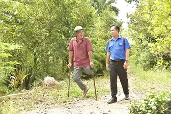 “Vết chân tròn” xây dựng quê hương “Vết chân tròn” xây dựng quê hương