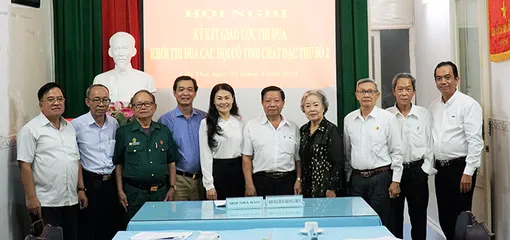 Khối thi đua các Hội có tính chất đặc thù số 2 ký kết giao ước thi đua năm 2024