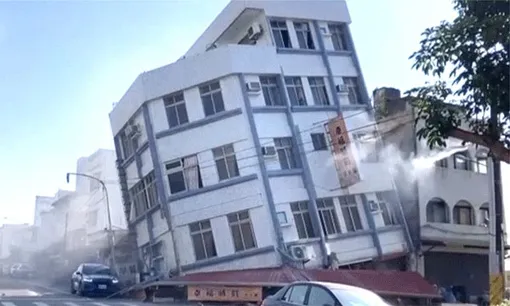 Động đất tại Đài Loan (Trung Quốc): Nhiều người mắc kẹt dưới các tòa nhà bị sập