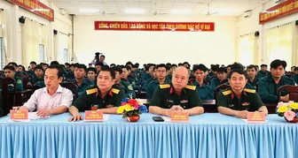 Ô Môn: Khai mạc huấn luyện dân quân năm thứ nhất