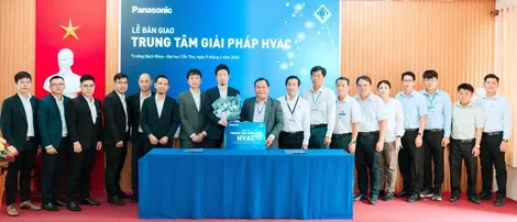 Panasonic phát triển nguồn nhân lực HVAC chất lượng cao tại khu vực ĐBSCL
