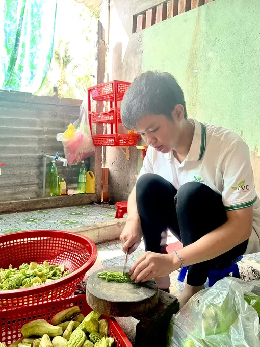 Nguyễn Tấn Lộc tình nguyện vì cộng đồng