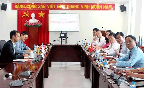 Tổng Lãnh sự quán Hoa Kỳ tại TP Hồ Chí Minh làm việc với Học viện Chính trị khu vực IV
