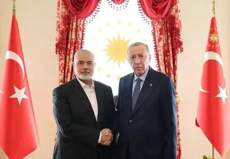 Tổng thống Thổ Nhĩ Kỳ gặp thủ lĩnh Hamas