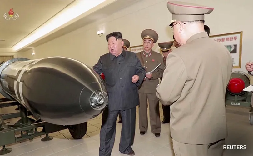 Lãnh đạo Triều Tiên chỉ đạo tập trận phản công hạt nhân