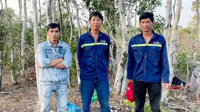 Kiên Giang: Bắt 3 đối tượng phá rừng ở Phú Quốc