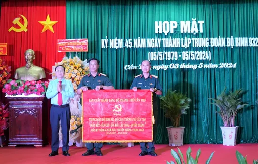 Kỷ niệm 45 năm Ngày thành lập Trung đoàn Bộ binh 932