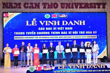 Vinh danh các bác sĩ Việt Nam trúng tuyển chương trình bác sĩ nội trú Hoa Kỳ năm 2024