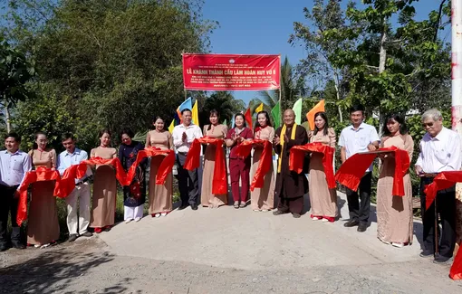 Thực hiện 32 công trình, phần việc chào mừng đại hội Mặt trận các cấp