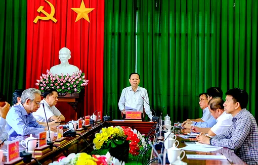 Quyết tâm cao và phối hợp nhịp nhàng đẩy nhanh tiến độ triển khai dự án Nâng cấp, mở rộng quốc lộ 91 (đoạn Km0-Km7)