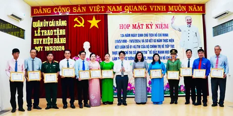 Cái Răng tổ chức Họp mặt Kỷ niệm 134 năm Ngày sinh Chủ tịch Hồ Chí Minh