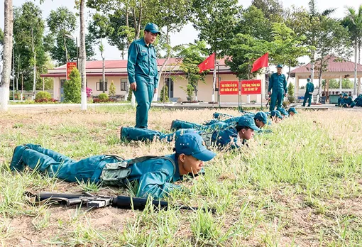 Nâng cao hiệu quả công tác quân sự, quốc phòng địa phương