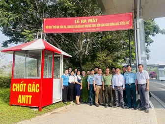 Phối hợp đảm bảo an ninh trật tự khu vực trọng điểm Cảng Hàng không Quốc tế Cần Thơ Phối hợp đảm bảo an ninh trật tự khu vực trọng điểm Cảng Hàng không Quốc tế Cần Thơ