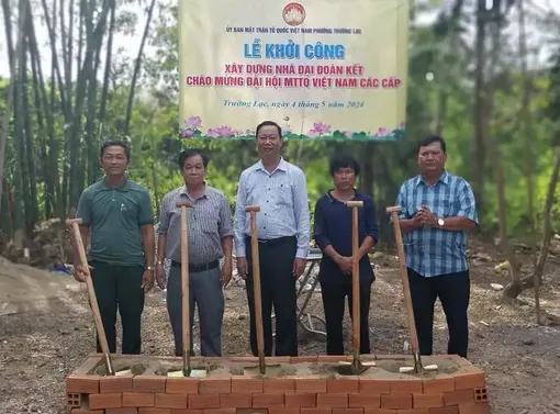 Ô Môn: Khởi công xây nhà Đại đoàn kết