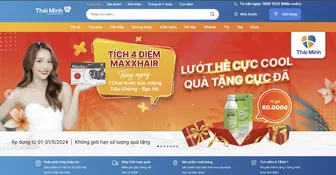 Chăm sóc sức khỏe gia đình tiện lợi hơn tại website Dược phẩm Thái Minh