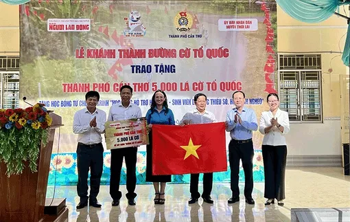 Khánh thành đường cờ Tổ quốc