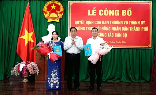 Bổ nhiệm 2 Phó chánh Văn phòng Ðoàn đại biểu Quốc hội và HÐND thành phố