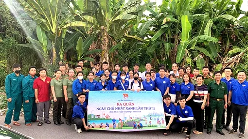 Bình Thủy ra quân “Ngày Chủ nhật xanh”