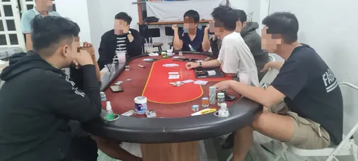 Triệt phá điểm đánh bạc dưới hình thức chơi bài Poker