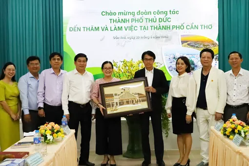 Đoàn công tác TP Thủ Đức tìm hiểu cơ hội hợp tác tại TP Cần Thơ