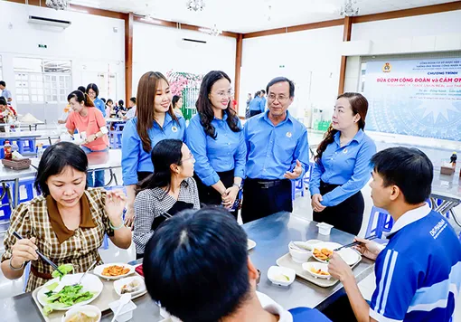 Nhiều hoạt động chăm lo đoàn viên, người lao động