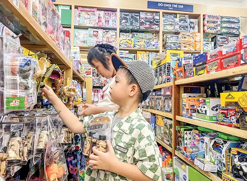 Đa dạng quà tặng 1-6 cho bé