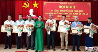 Huyện Thới Lai thành lập thêm 84 tổ hợp tác và 12 hợp tác xã