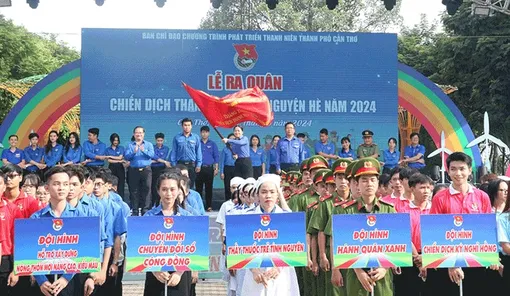 Huy động 25.000 lượt đoàn viên, thanh niên tham gia Chiến dịch Thanh niên tình nguyện hè