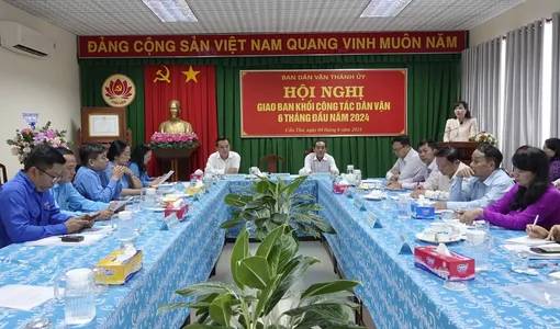 Nâng cao hiệu quả công tác dân vận của Mặt trận và các tổ chức chính trị - xã hội