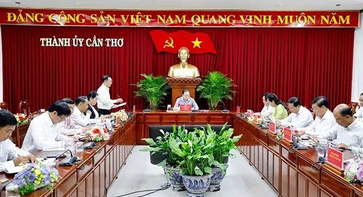 Bí thư Thành ủy làm việc với Hội Nông dân, Hội Cựu chiến binh và Thành đoàn TP Cần Thơ
