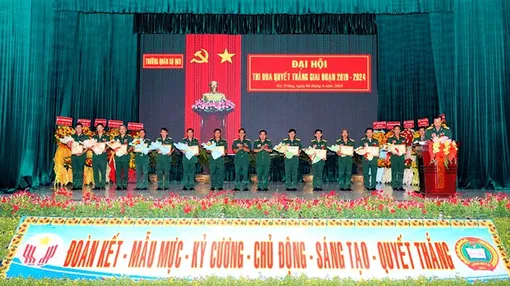Trường Quân sự Quân khu 9 tổ chức Ðại hội Thi đua Quyết thắng giai đoạn 2019-2024