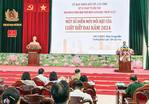 Tăng cường tuyên truyền Luật Đất đai năm 2024