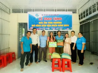 Bàn giao Mái ấm tình thương Bàn giao Mái ấm tình thương