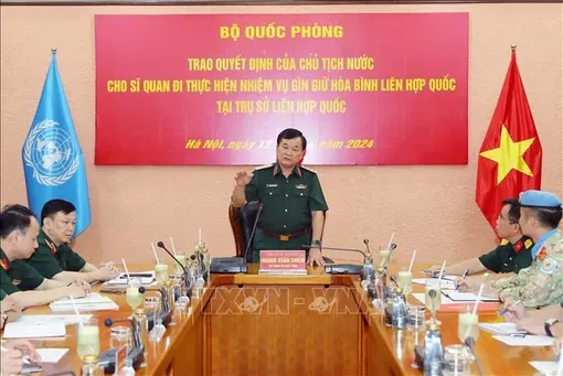 Another Vietnamese peacekeeper to work at UN headquarters