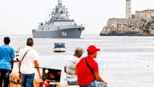 Thông điệp từ tàu chiến Nga ở Cuba