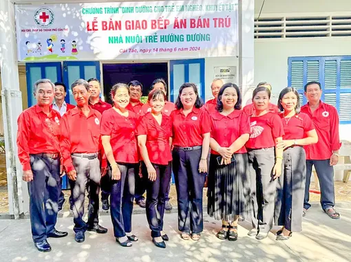 Thực hiện hiệu quả các phong trào, 
cuộc vận động của Hội Chữ thập đỏ với tổng trị giá đạt 74,1 tỉ đồng