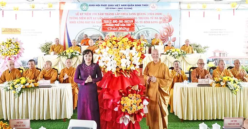 Long trọng kỷ niệm 200 năm thành lập chùa Long Quang