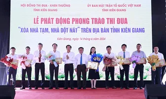 Agribank đồng hành cùng phong trào "Xóa nhà tạm, nhà dột nát" tại tỉnh Kiên Giang