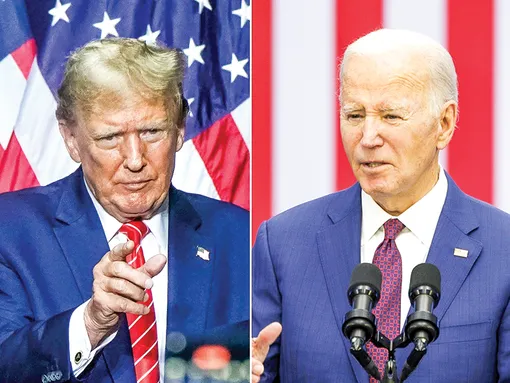 Tổng thống Biden lần đầu dẫn trước ông Trump