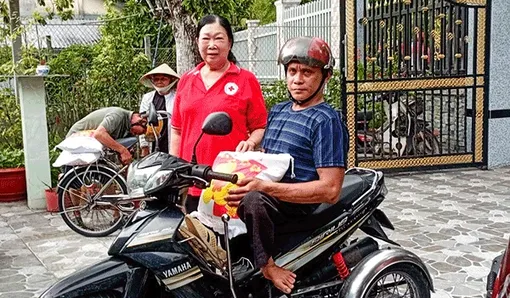 Gương sáng trong công tác nhân đạo